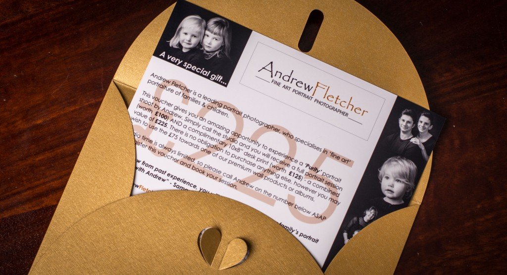 Image for £225 Family Portrait Voucher for JUST - £49
